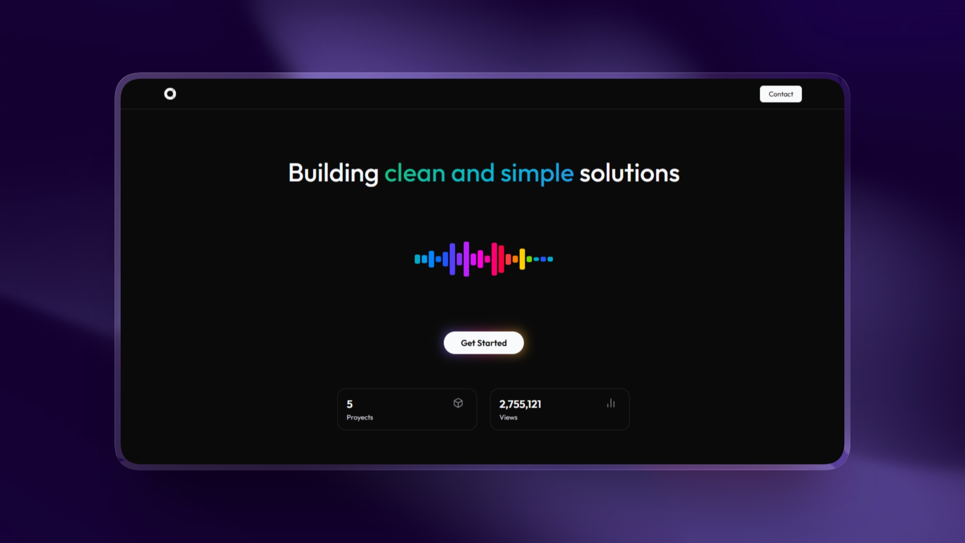 Simple Landing Page